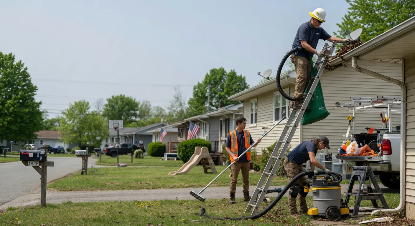 Gutter Installation in Pleasantville, OH near me